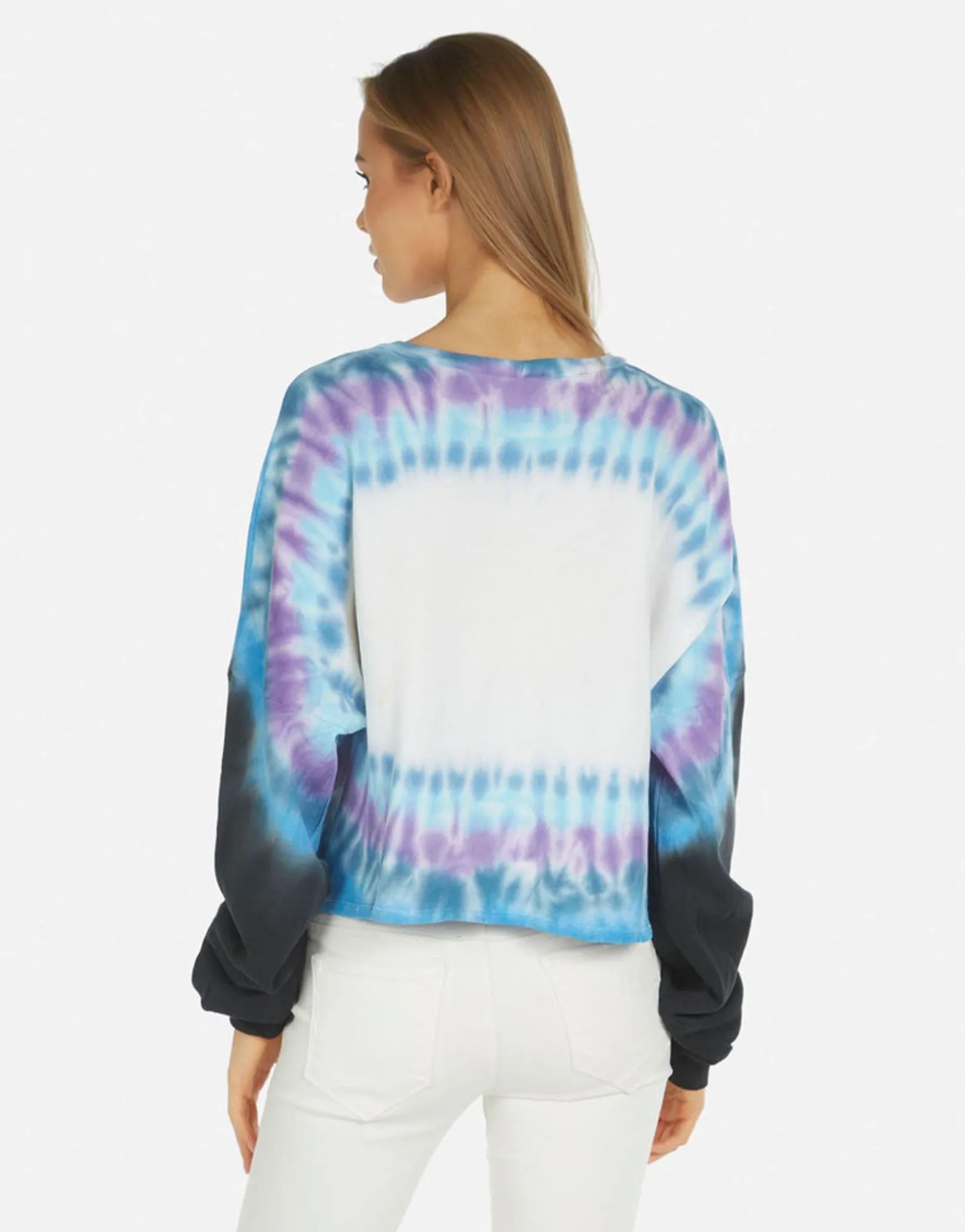 Cheap Gloria Tie Dye Eye Women Long Sleeve