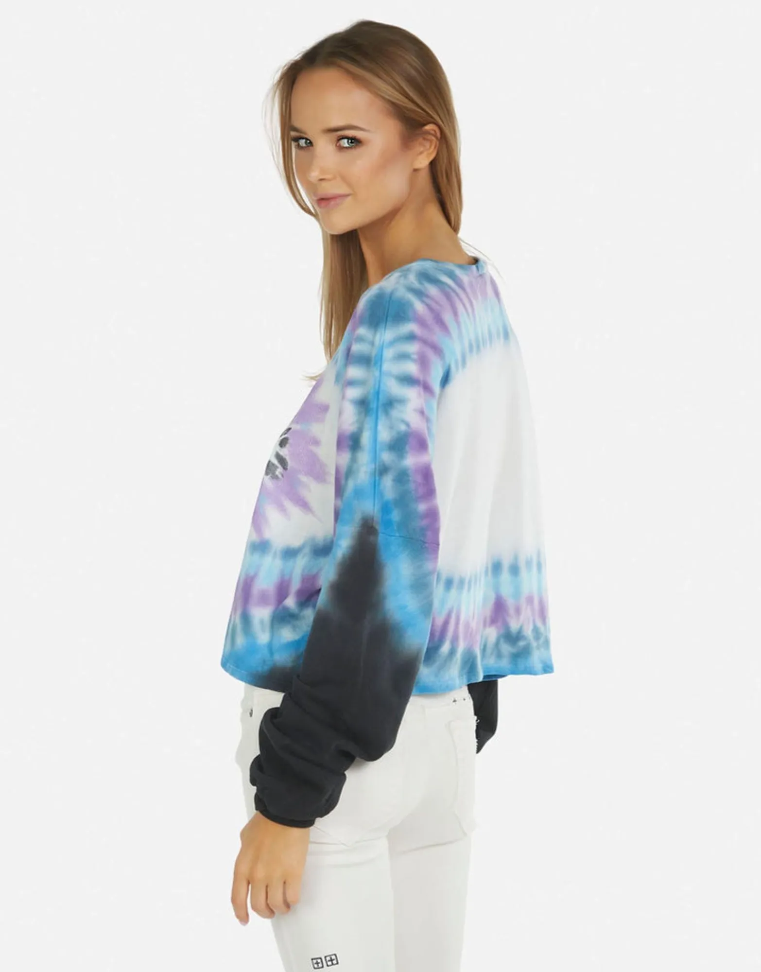 Cheap Gloria Tie Dye Eye Women Long Sleeve