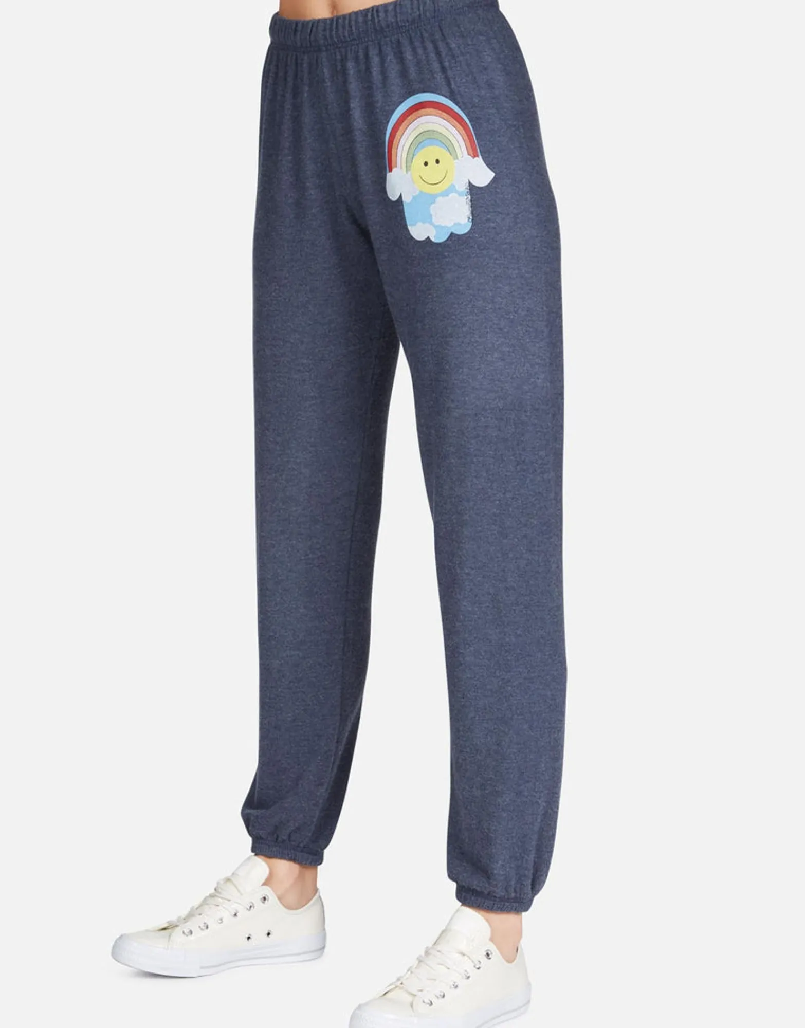 Store Good Vibes Happy Hamsa Long Sweatpant | Tanzy By Women Long Sweatpants
