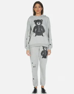 Cheap Guitar Bear Crop Jogger Pant | Alana By Women Crop Sweatpants