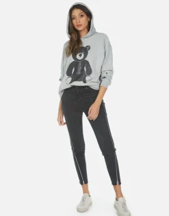 Shop Guitar Bear Pullover Hoodie | Harmony By Women Hoodies