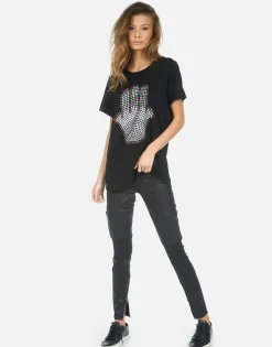 Shop Hamsa Elements Boyfriend Tee | Wolf By Women Short Sleeve