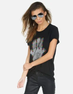 Shop Hamsa Elements Boyfriend Tee | Wolf By Women Short Sleeve