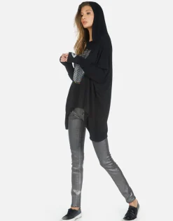 New Hamsa Elements Pullover Boyfriend Hoodie | Wilma By Women Hoodies