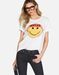 Flash Sale Happy Pizza Vintage S/S Tee | Edda By Women Short Sleeve