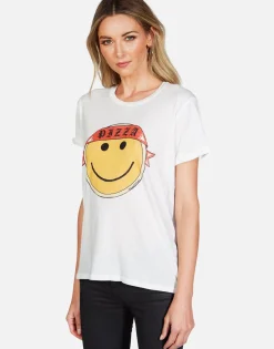 Flash Sale Happy Pizza Vintage S/S Tee | Edda By Women Short Sleeve