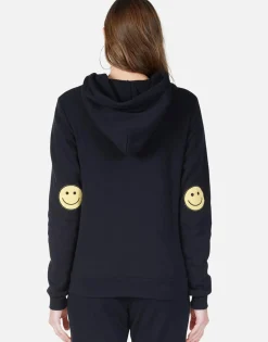 Shop Happy Smiley Zip Up Hoodie | Lennox By Women Hoodies