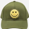Fashion Happyface Patch Canvas Hat | Bay By Hats