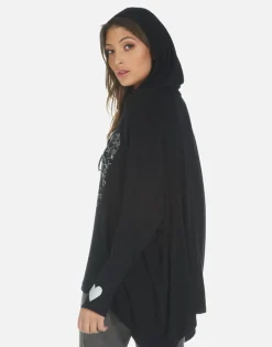 New Heart Leopard Boyfriend Hoodie | Wilma By Women Hoodies