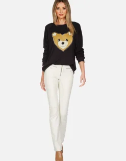 Cheap Heart Teddy L/S Vintage Pullover | Noleta By Women Long Sleeve