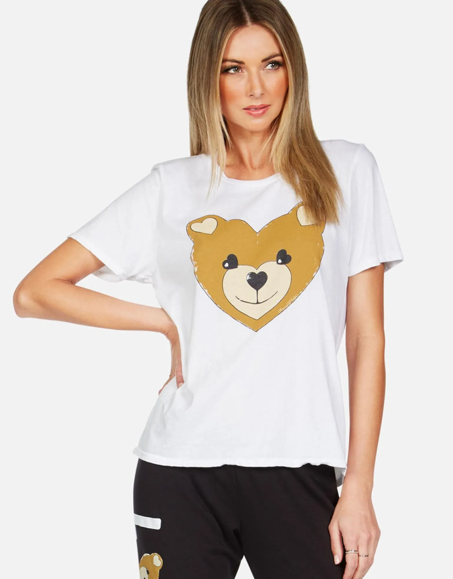 Cheap Heart Teddy S/S Vintage Tee | Croft By Women Short Sleeve