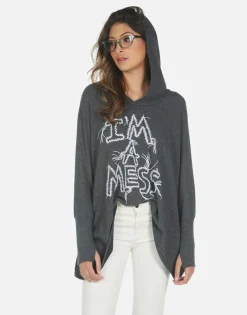New I'M A Mess Boyfriend Hoodie | Wilma By Women Hoodies