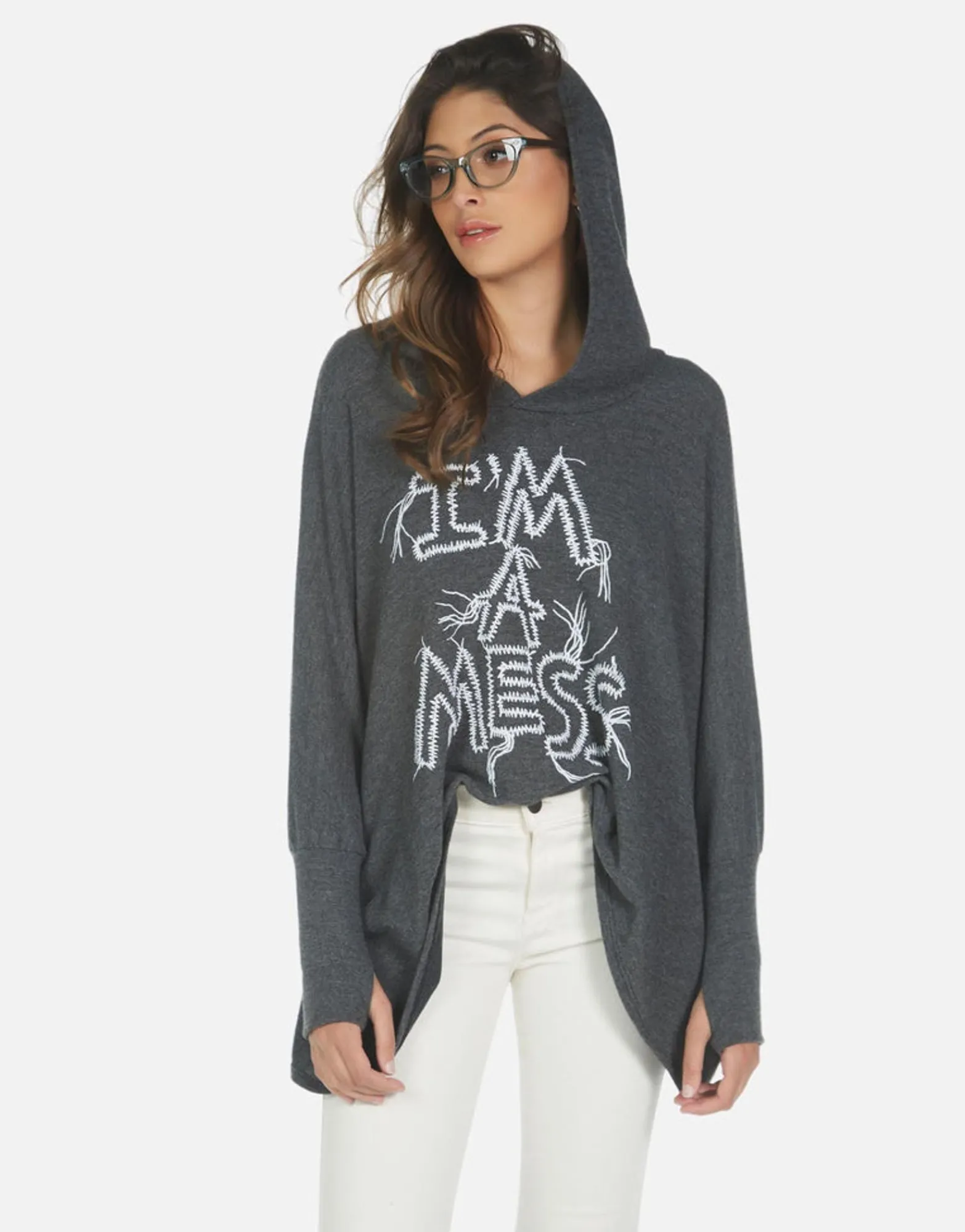 New I'M A Mess Boyfriend Hoodie | Wilma By Women Hoodies