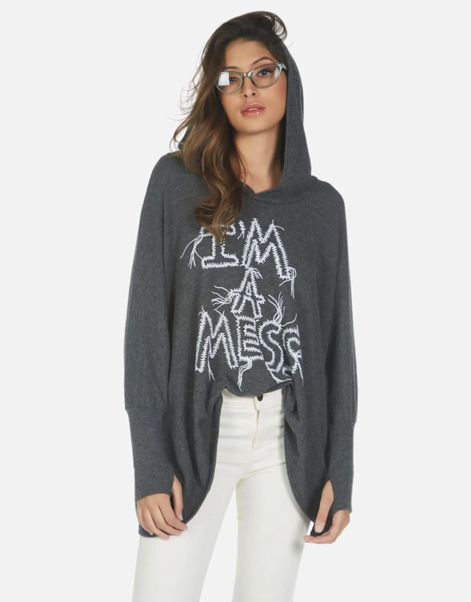 New I'M A Mess Boyfriend Hoodie | Wilma By Women Hoodies
