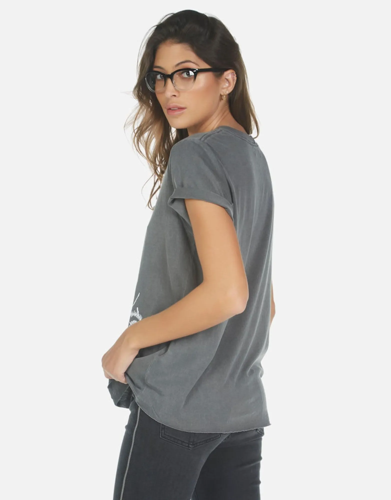 Hot I'M A Mess S/S V-Neck Tee | Elara By Women Short Sleeve