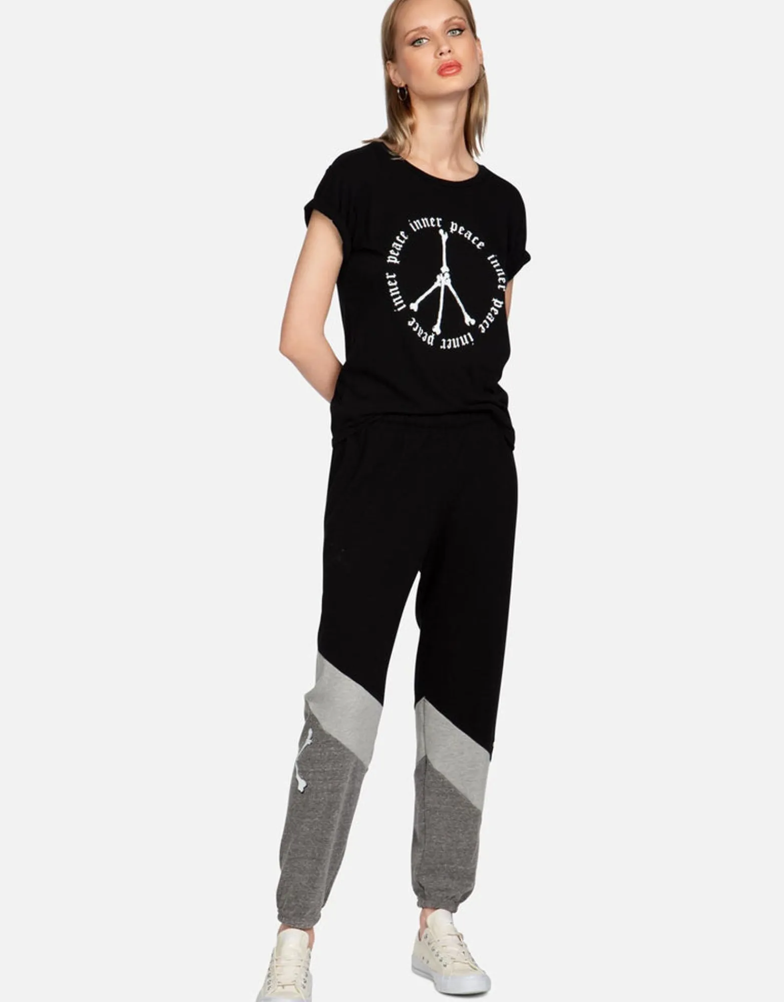 Cheap Inner Peace Sign Sweatpant | Charlene By Women Long Sweatpants