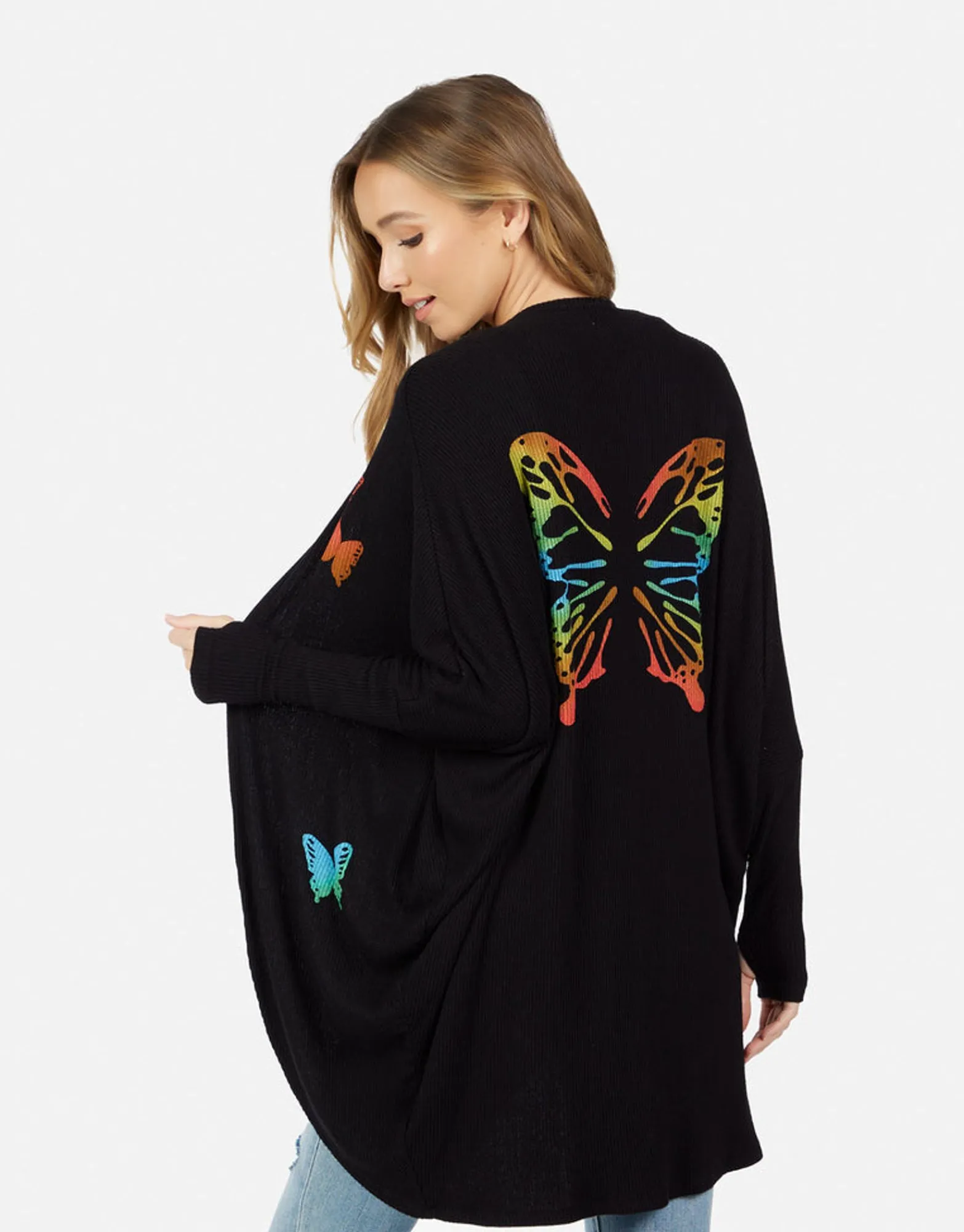 Cheap Irina Rainbow Butterflies Women Sweaters & Knits