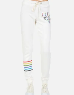 Fashion Jess Bone Diamond Women Long Sweatpants