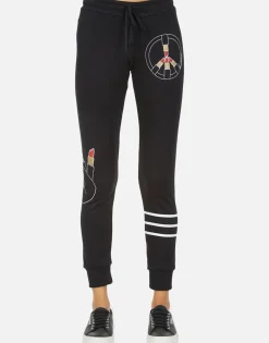 Cheap Jess Lipstick Peace Women Long Sweatpants