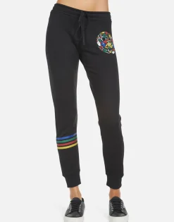 Online Jess Lucky Happy Face Women Long Sweatpants