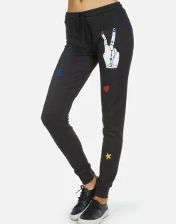 Cheap Jess Peace Hand Elements Women Long Sweatpants