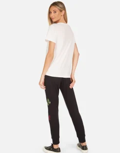 Sale Jhene Crystal Love Butterfly Women Short Sleeve