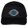 Sale Jilly Crystal Blue Eye Hats