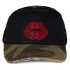 Best Jilly Crystal Red Lip Hats