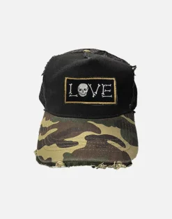 Fashion Jilly Love Bone Patches Hats