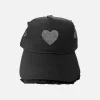 Sale Jilly Silver Heart Patch Hats