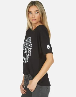Best Jolene Star Skull Women Short Sleeve