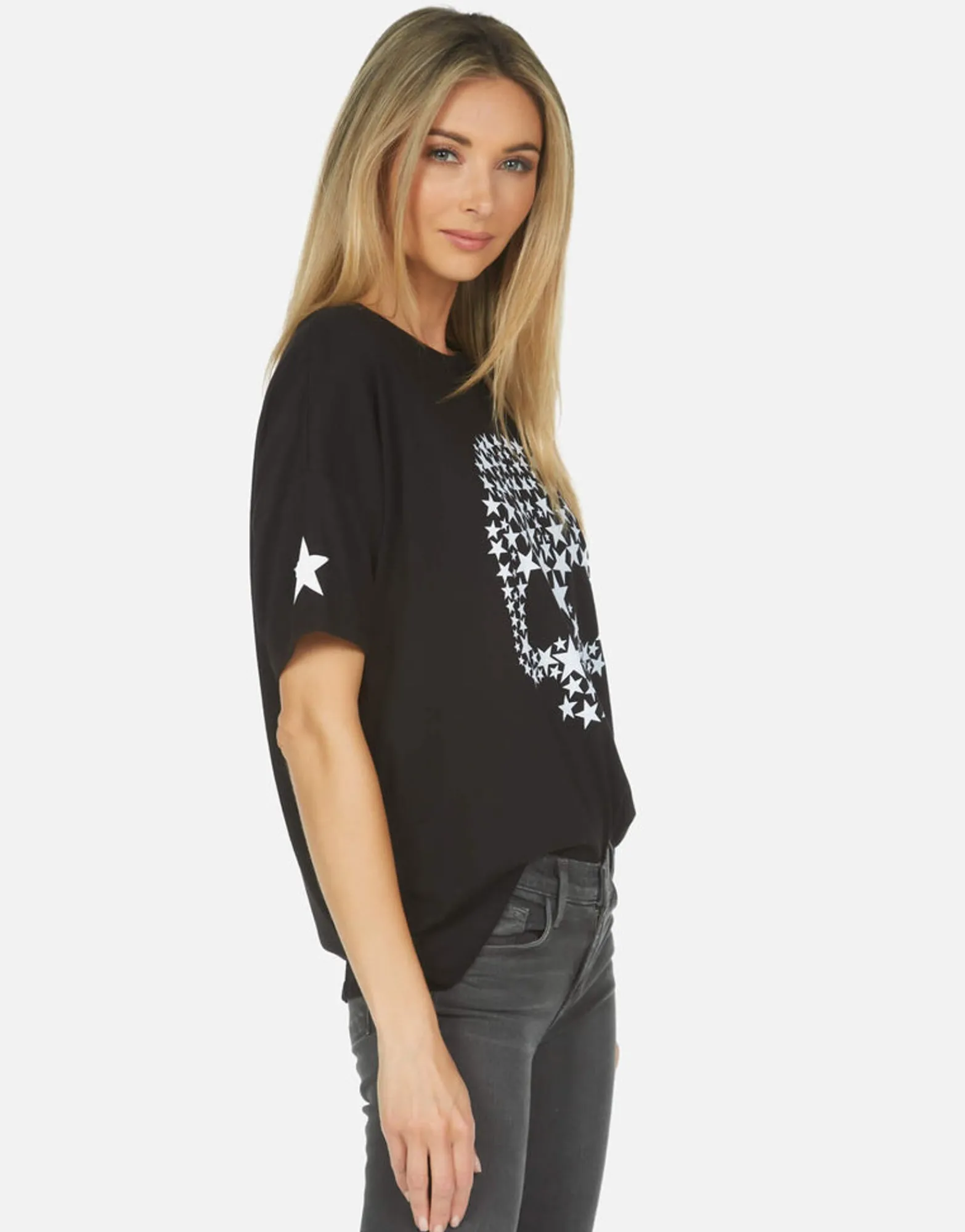 Best Jolene Star Skull Women Short Sleeve