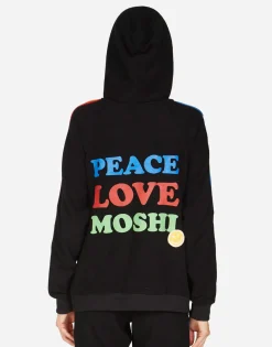 Online Justine Peace Love Moshi Patches Women Hoodies