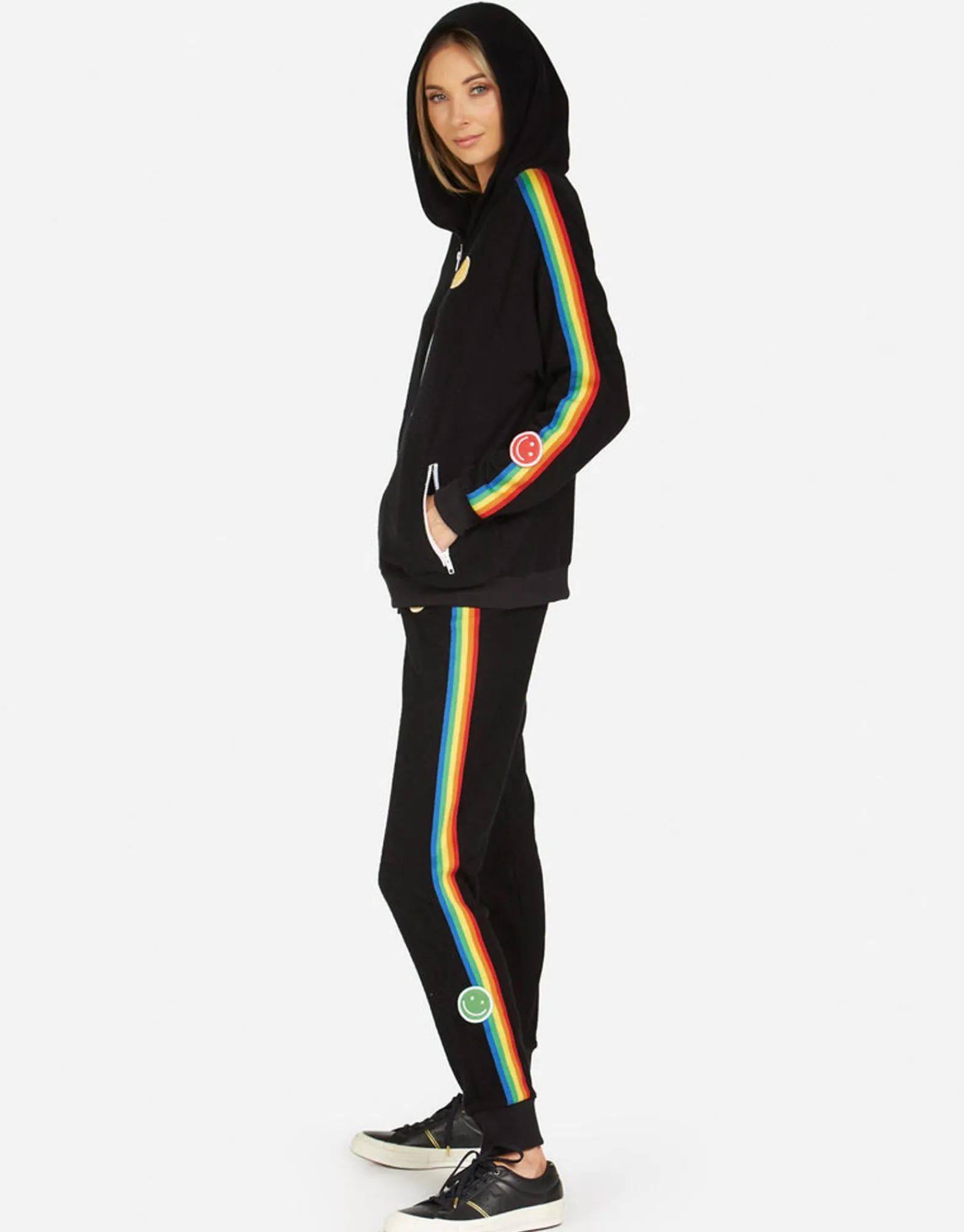 Online Justine Peace Love Moshi Patches Women Hoodies