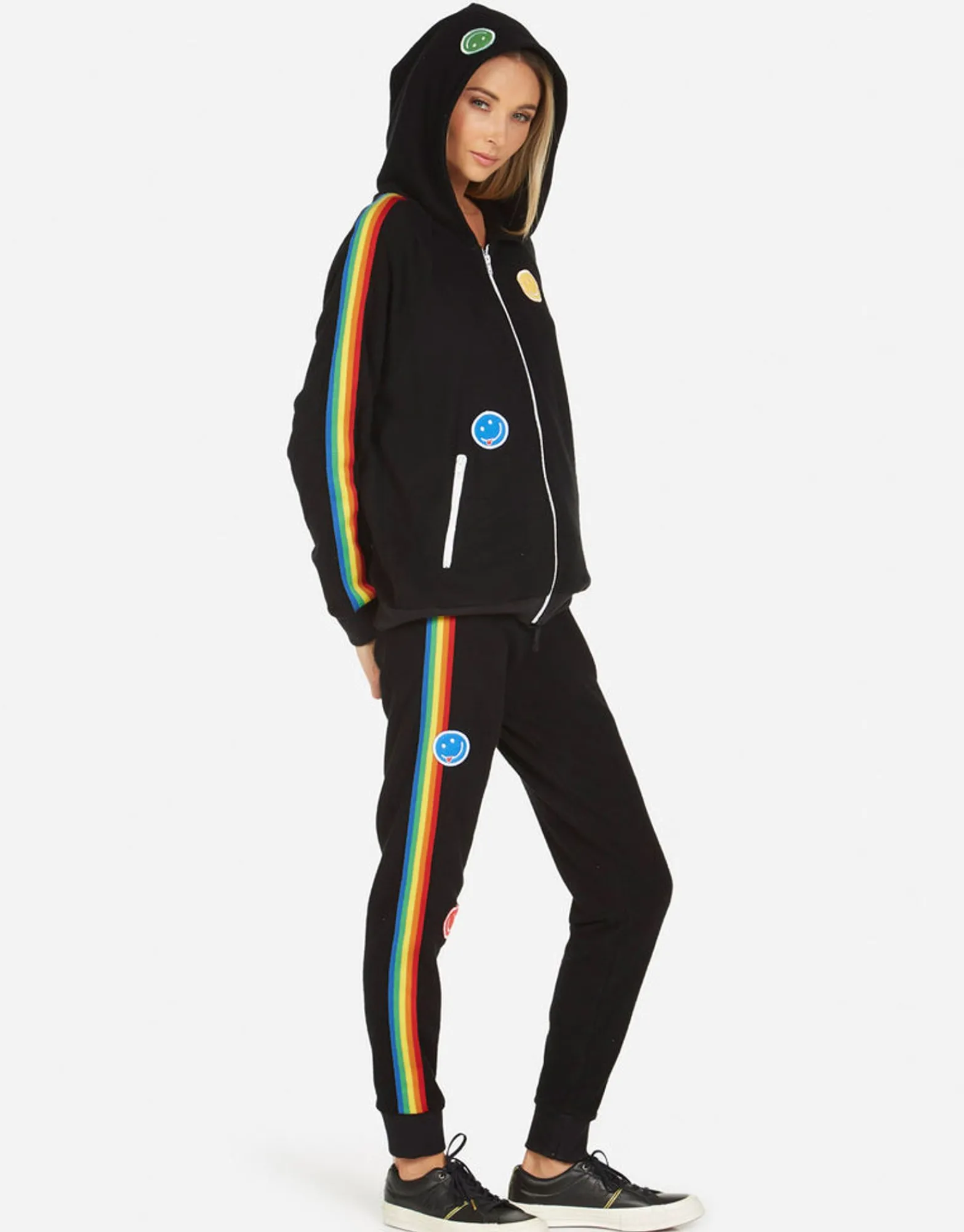 Online Justine Peace Love Moshi Patches Women Hoodies