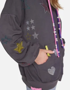 Sale Kaliyah X Star Skull Women Hoodies