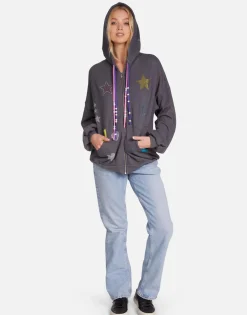 Sale Kaliyah X Star Skull Women Hoodies