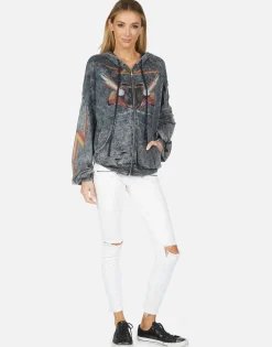 Discount Kaliyah Zz Top Eliminator Women Hoodies