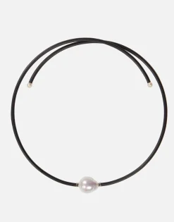 Store Kamari White South Sea Pearl Choker Lifestyle