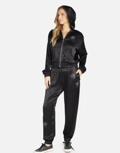 Online Kathleen Crystal Roses Women Hoodies