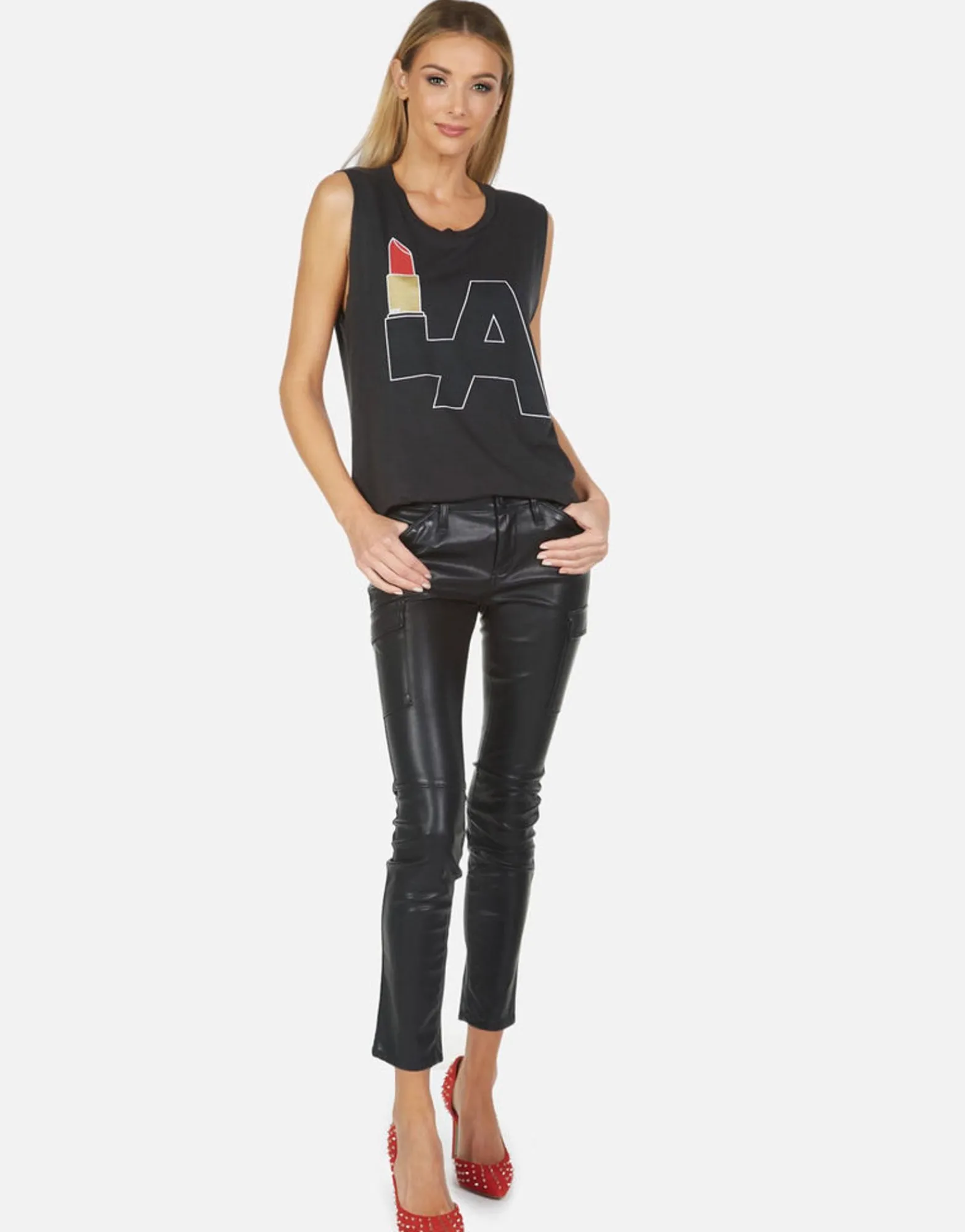Outlet Kel La Lipstick Women Tanks