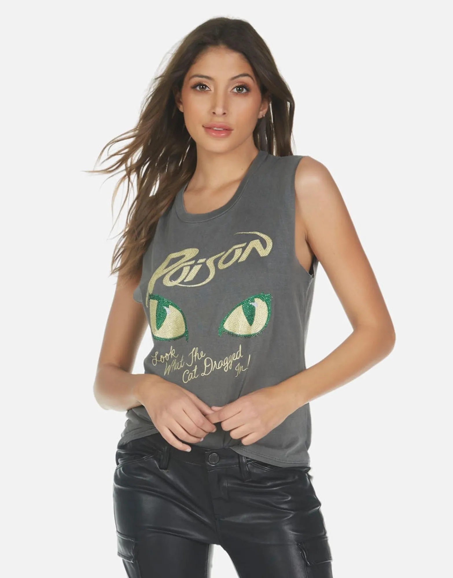 Clearance Kel X Crystal Poison Women Tanks
