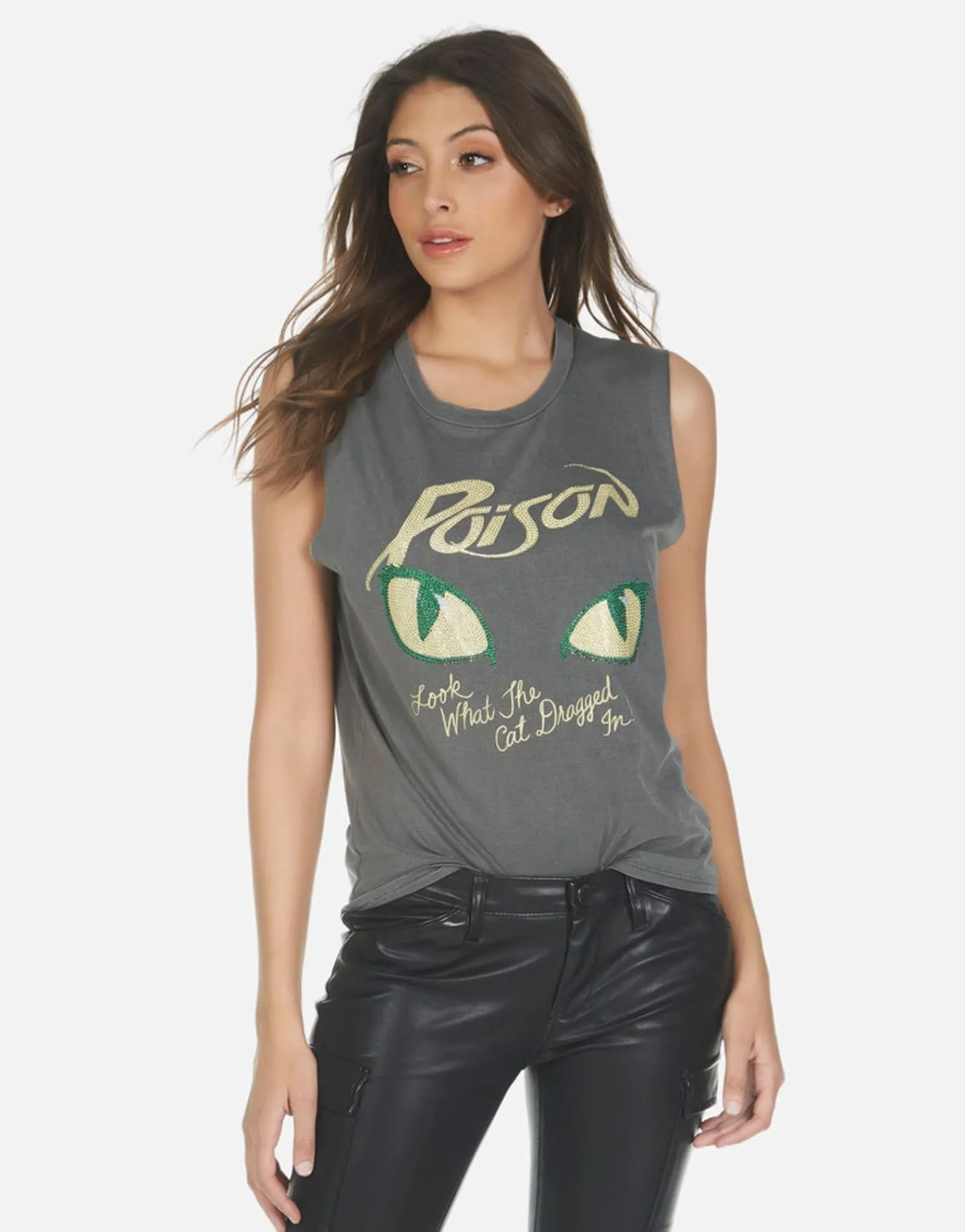 Clearance Kel X Crystal Poison Women Tanks