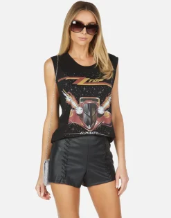 Sale Kel Zz Top Eliminator Women Tanks