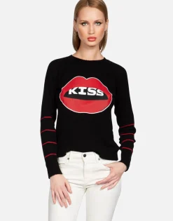 Store Kiss Lip L/S Cashmere Sweater | North By Women Sweaters & Knits