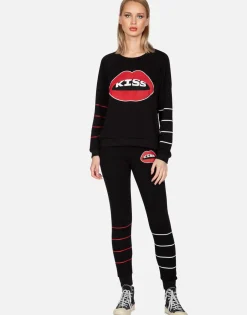 Shop Kiss Lip L/S Vintage Pullover | Noleta By Women Long Sleeve