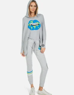Flash Sale Kizzy World Peace Lips Women Long Sweatpants