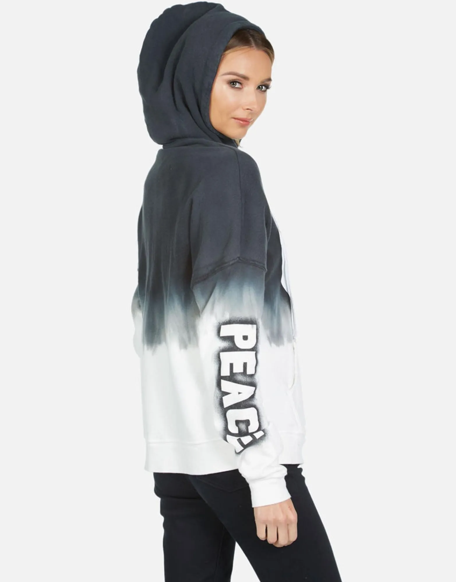 Cheap Koa Airbrush Peace Women Hoodies