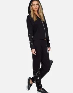 Best La Peace Finger Long Sweatpant | Brynn By Women Long Sweatpants