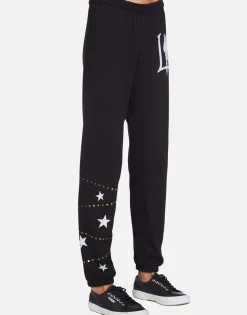 Best La Peace Finger Long Sweatpant | Brynn By Women Long Sweatpants